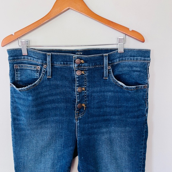 J. Crew | high waisted button up skinny jeans - Picture 8 of 8